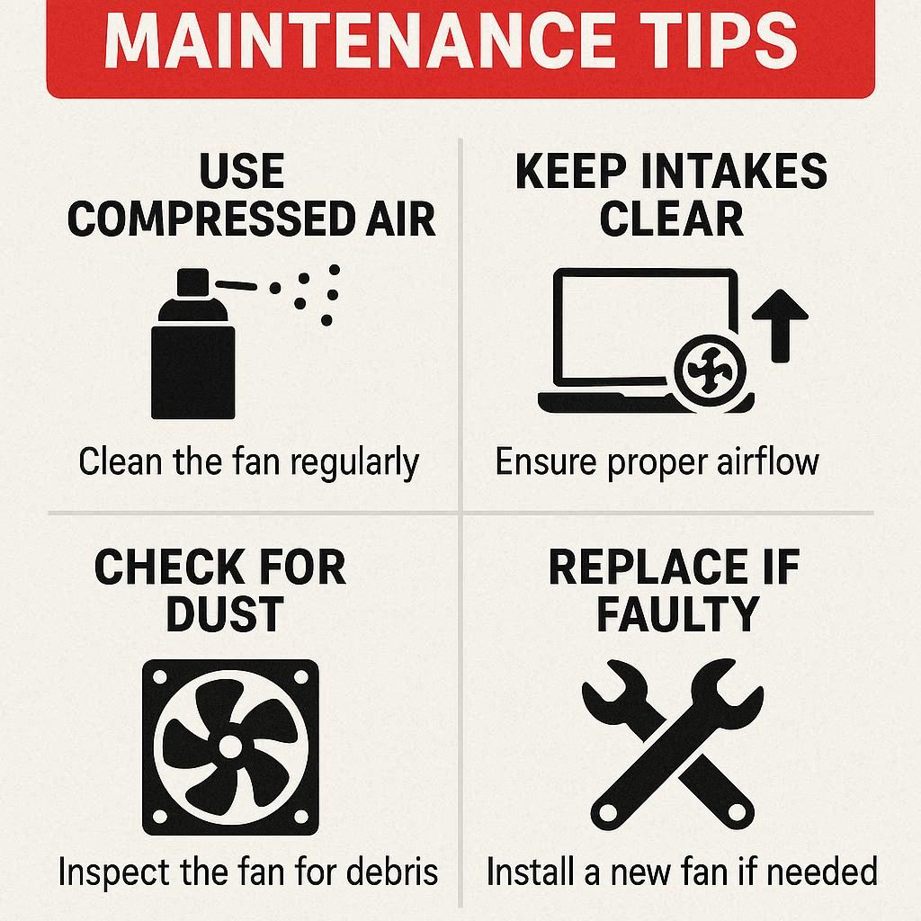 نکات نگهداری حرفه‌ای فن توشیبا