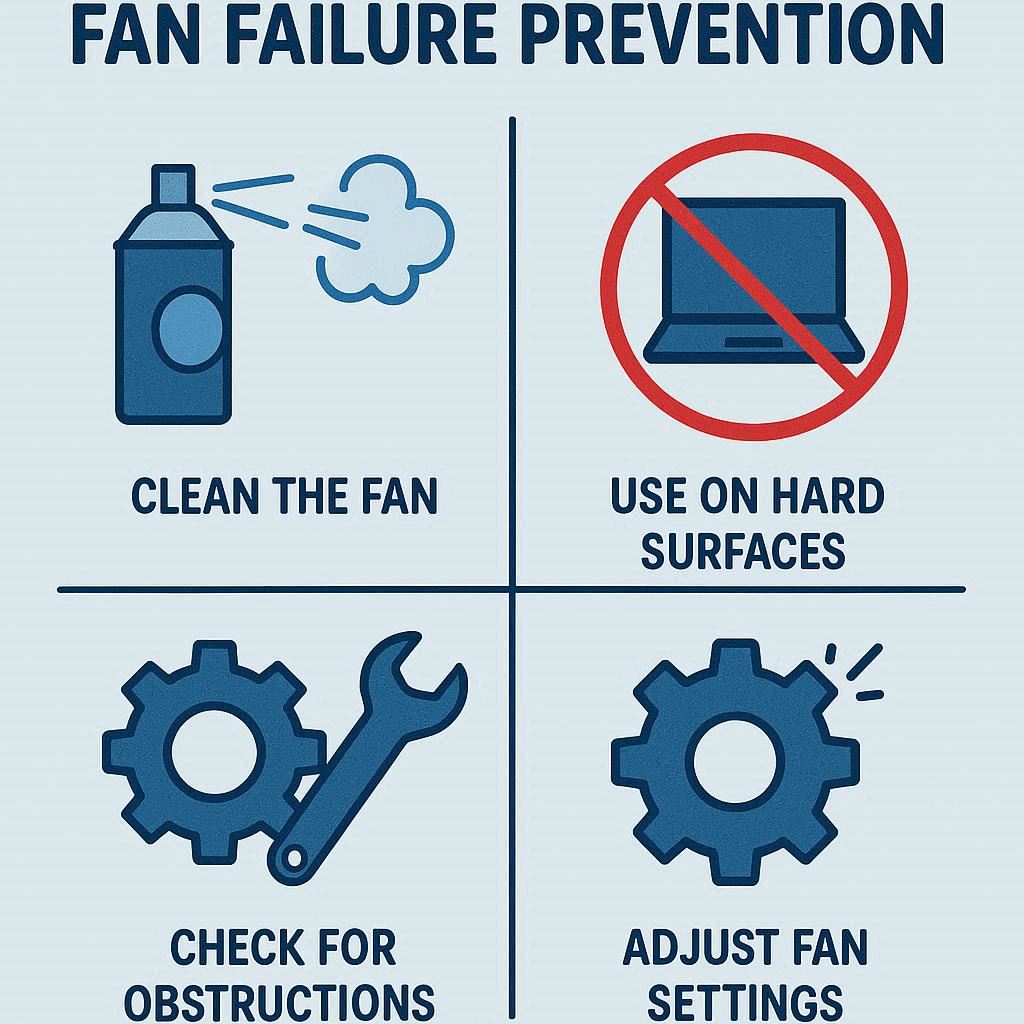 پیشگیری از خرابی فن سامسونگ