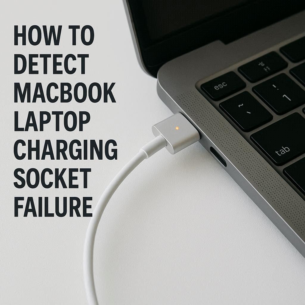 چگونه خرابی سوکت شارژ لپ تاپ مک‌ بوک را تشخیص دهیم