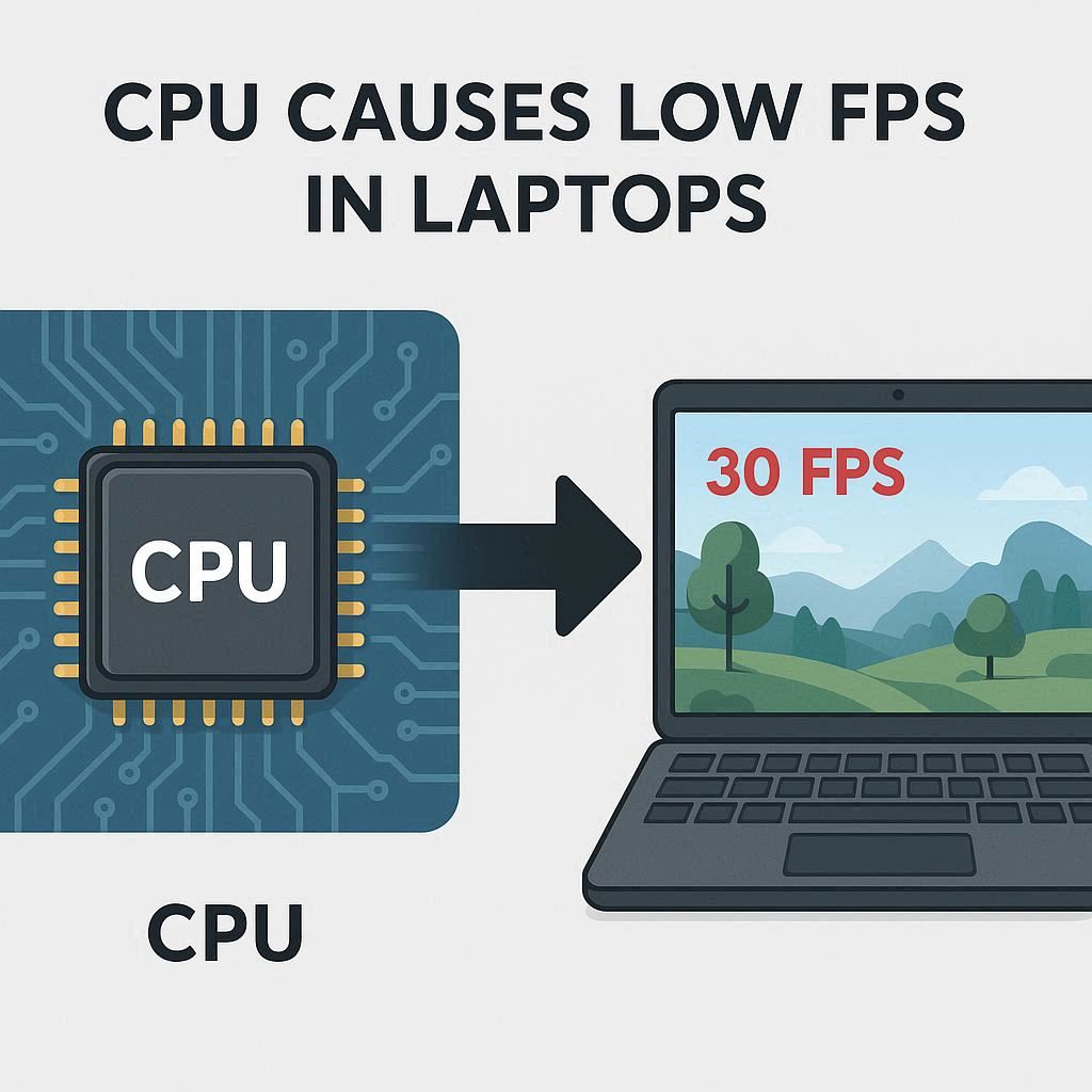 CPU و نقش آن در کاهش FPS لپ تاپ