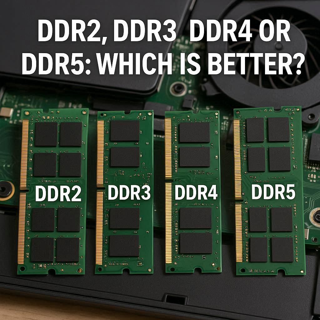 DDR2، DDR3، DDR4 یا DDR5 کدام برای مک بوک بهتر است؟