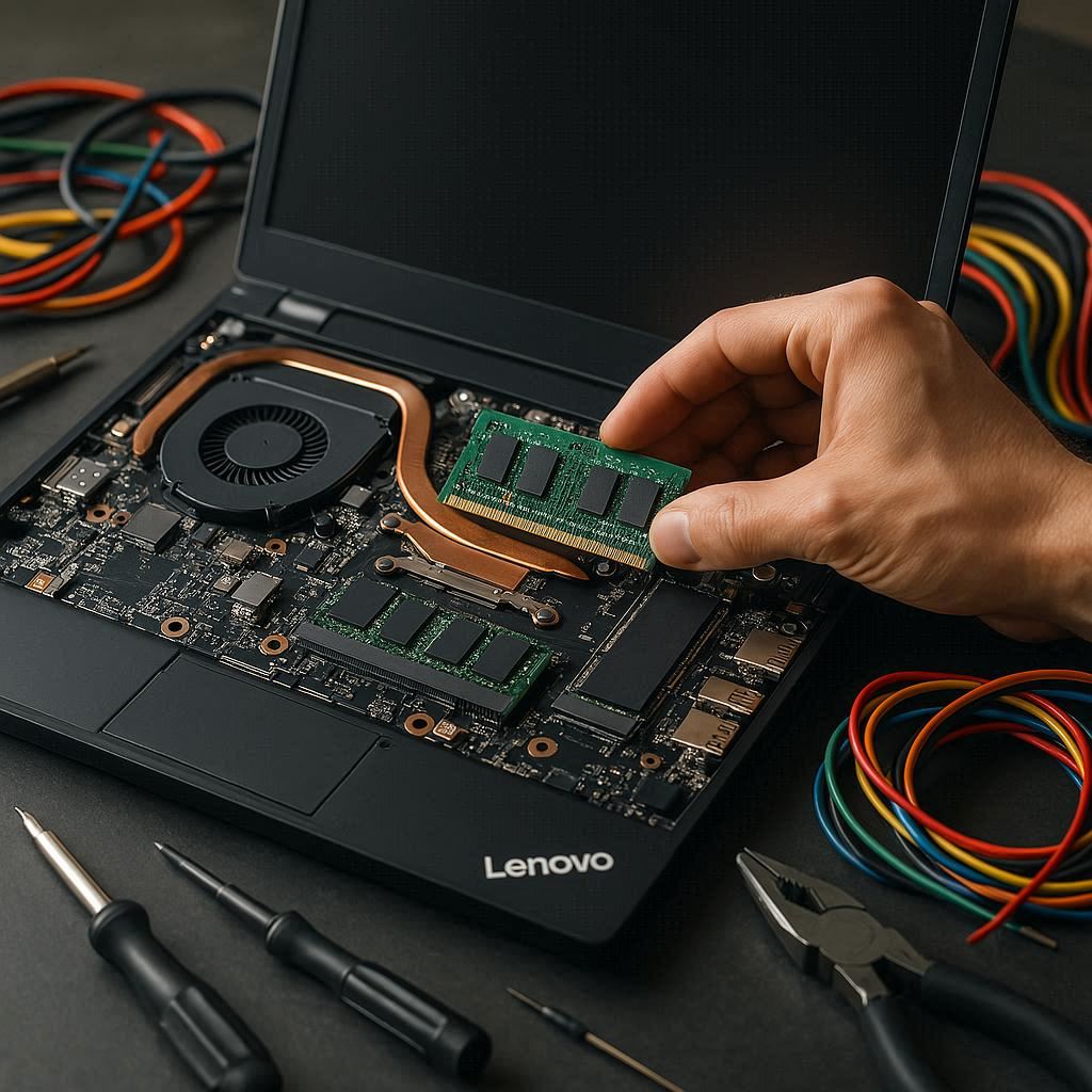 ارتقا لپ تاپ لنوو