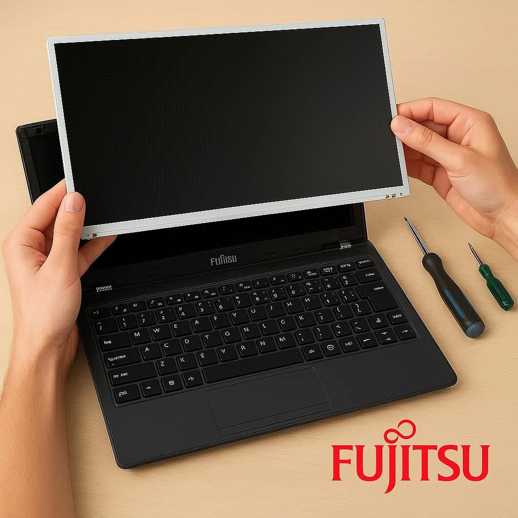 تعمیر و تعویض ال سی دی لپ تاپ فوجیتسو