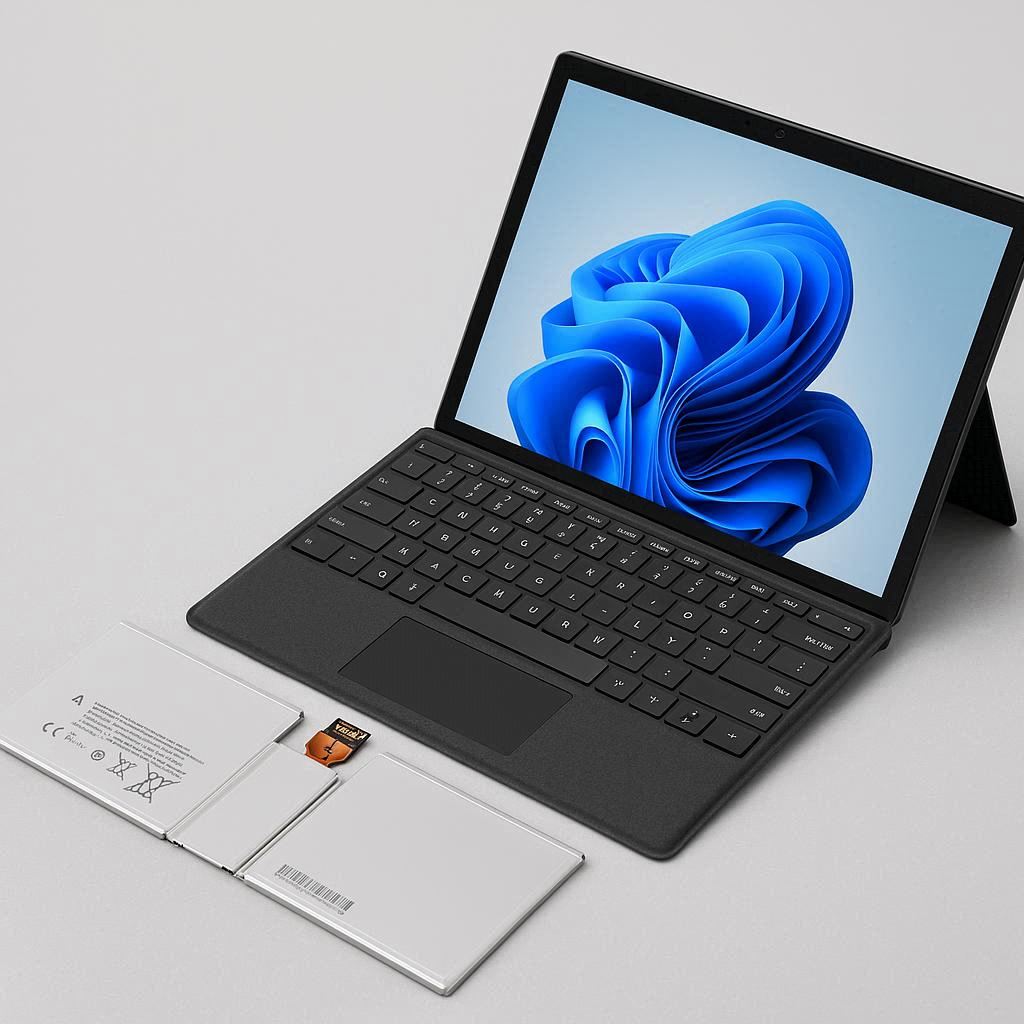 تعمیر و تعویض باتری لپ تاپ سرفیس