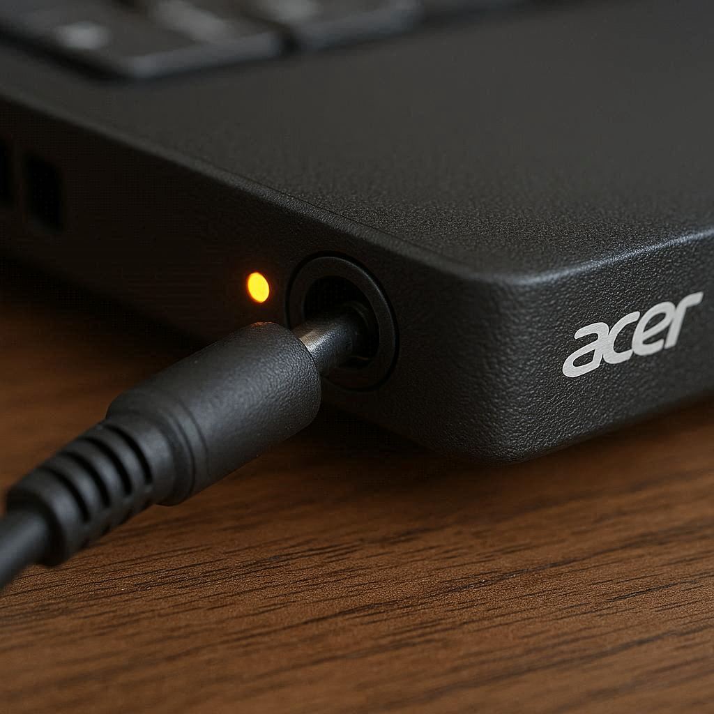 تعمیر و تعویض سوکت شارژ لپ تاپ ایسر