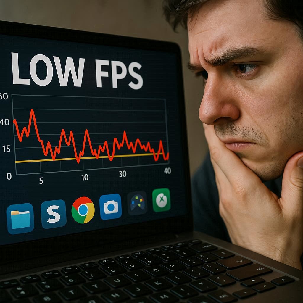 دلیل پایین بودن FPS