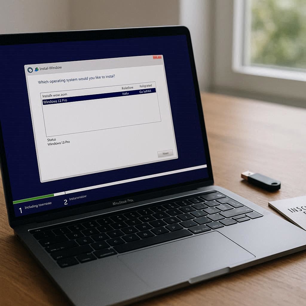 آموزش نصب ویندوز روی لپ ‌تاپ اپل