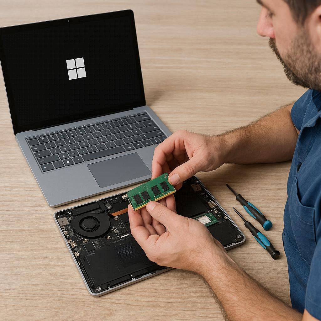 آیا ارتقای رم سرفیس نیاز به تعمیرکار دارد؟