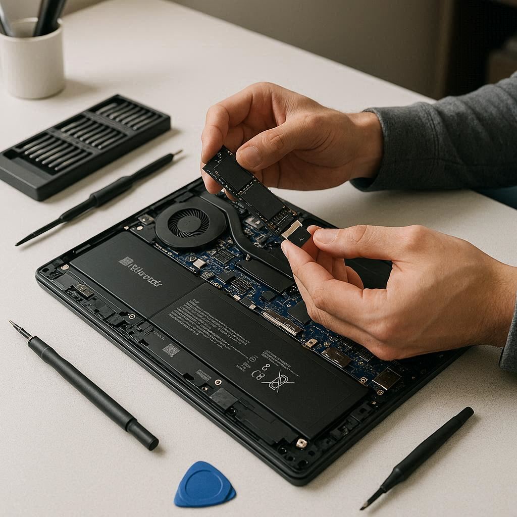 استفاده از قطعات اورجینال سرفیس هنگام ارتقا