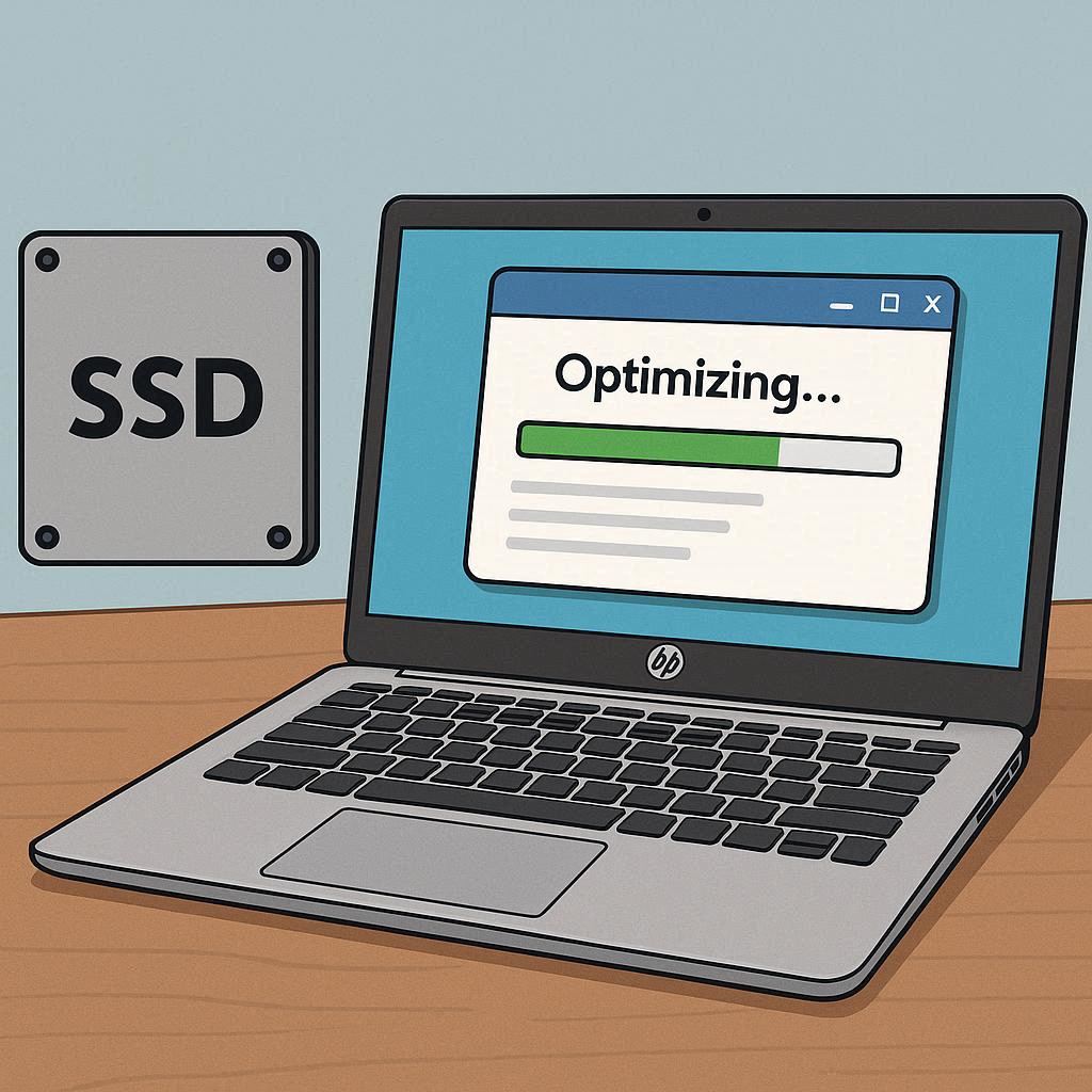 استفاده از SSD و بهینه‌سازی هارد