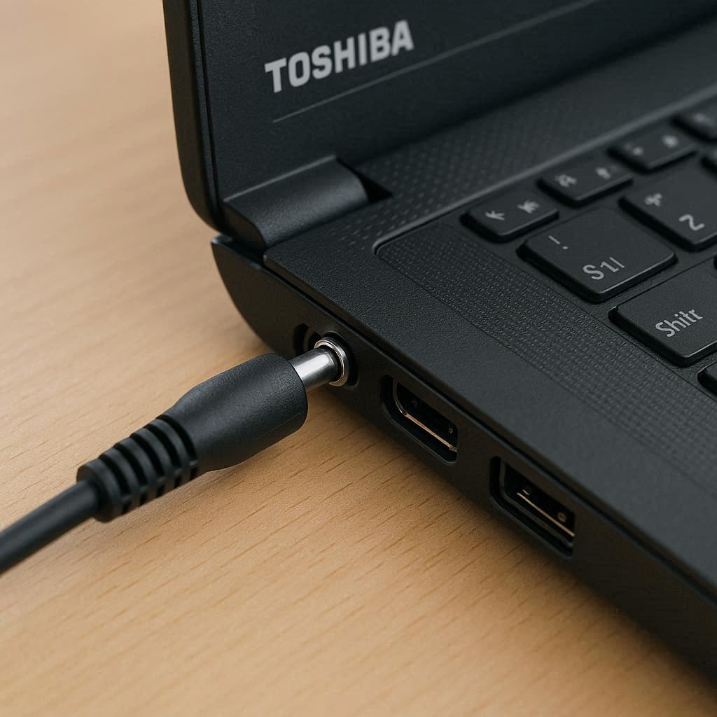 افزایش طول عمر سوکت شارژ لپ تاپ توشیبا