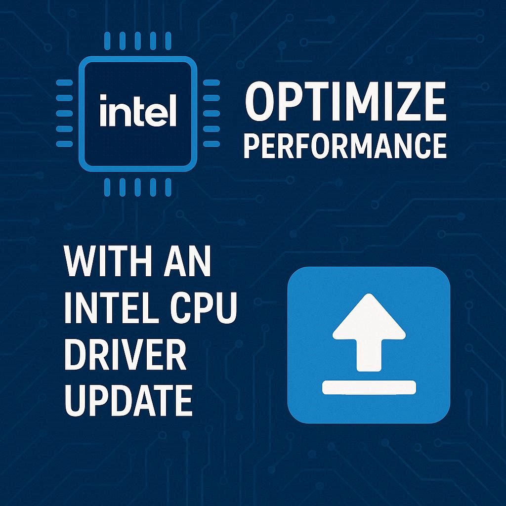 بهینه ‌سازی عملکرد با بروزرسانی درایور پردازنده Intel لپ تاپ
