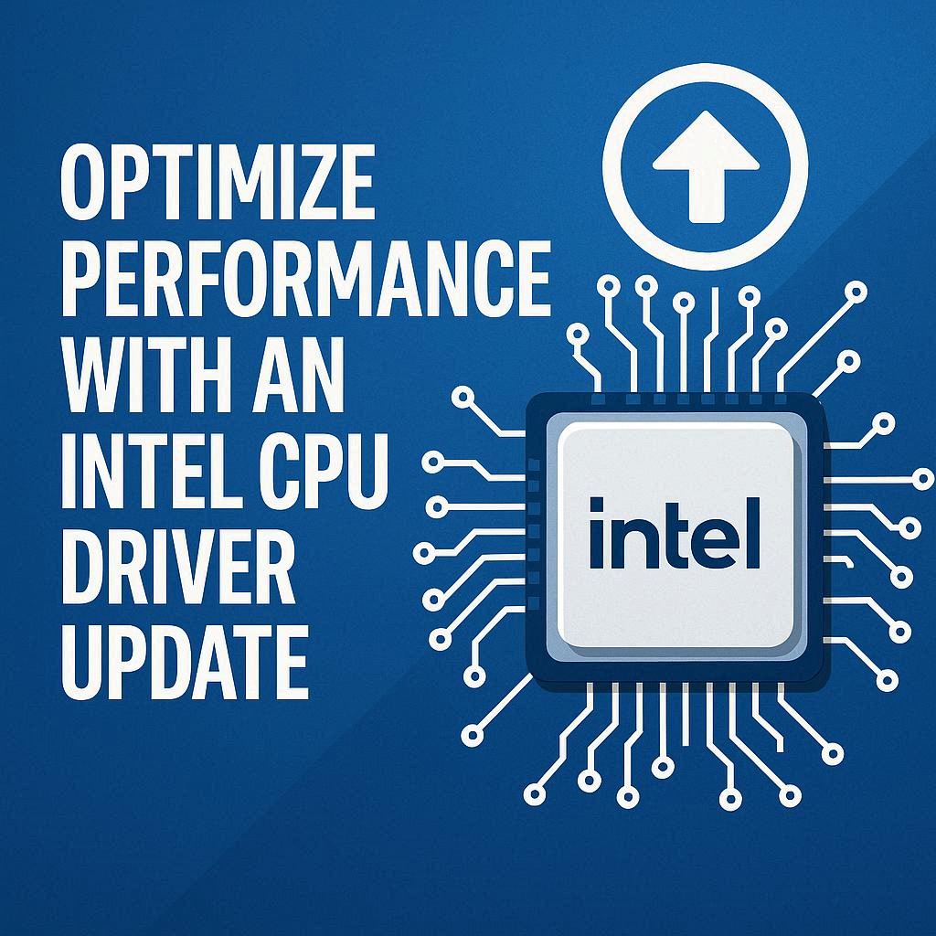 بهینه ‌سازی عملکرد با بروزرسانی درایور پردازنده Intel
