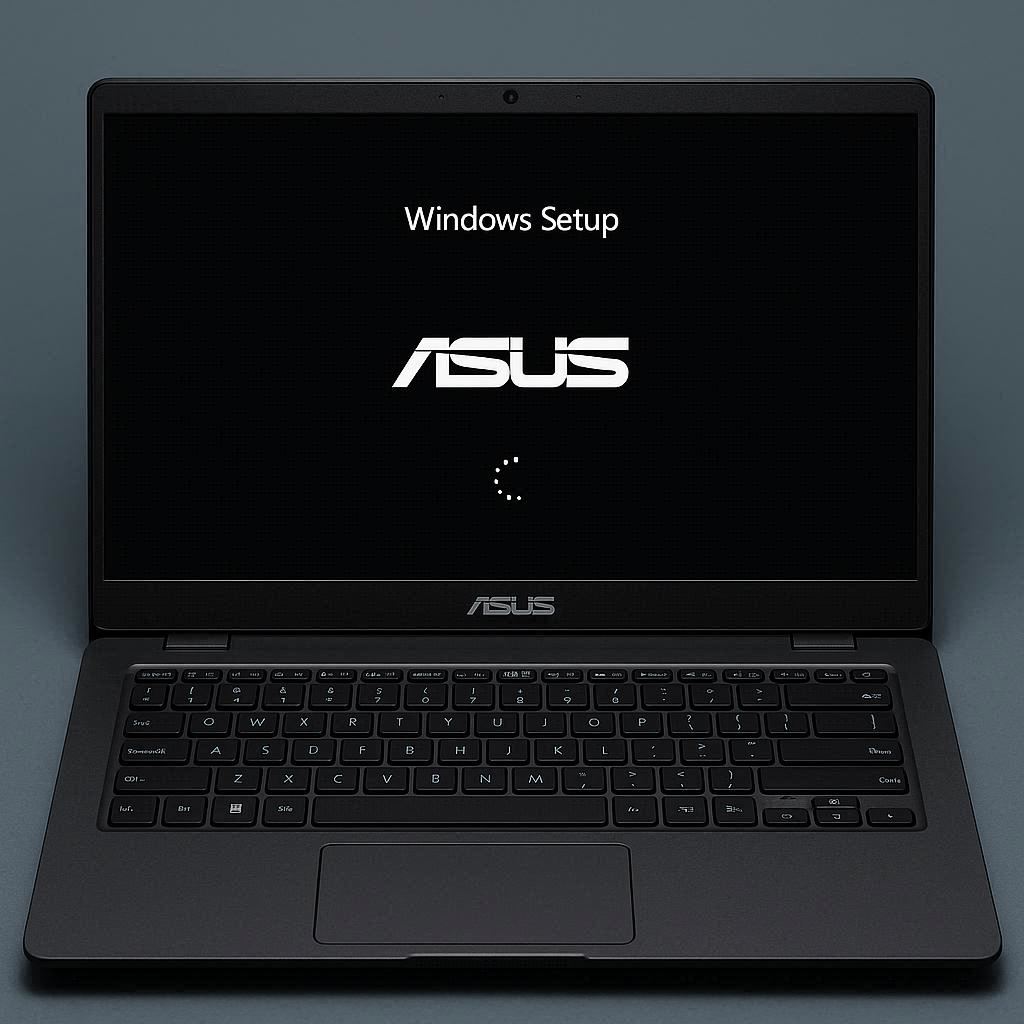 بوت ایسوس برای نصب ویندوز