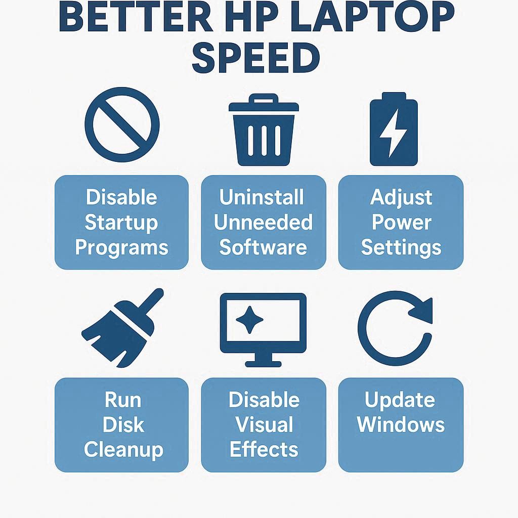 ترفندهای ویندوز برای سرعت بهتر لپ تاپ اچ پی