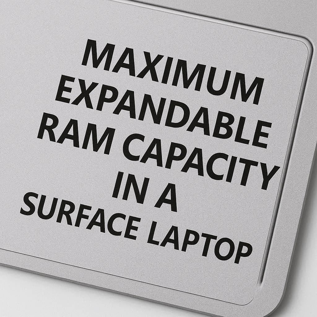 حداکثر ظرفیت رم قابل ارتقا در سرفیس