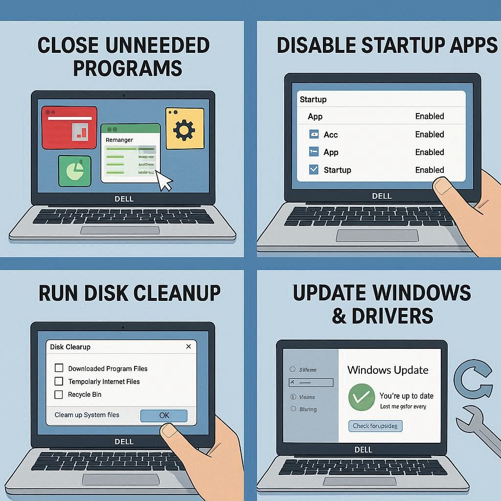 راهنمای رفع کندی و هنگی دل