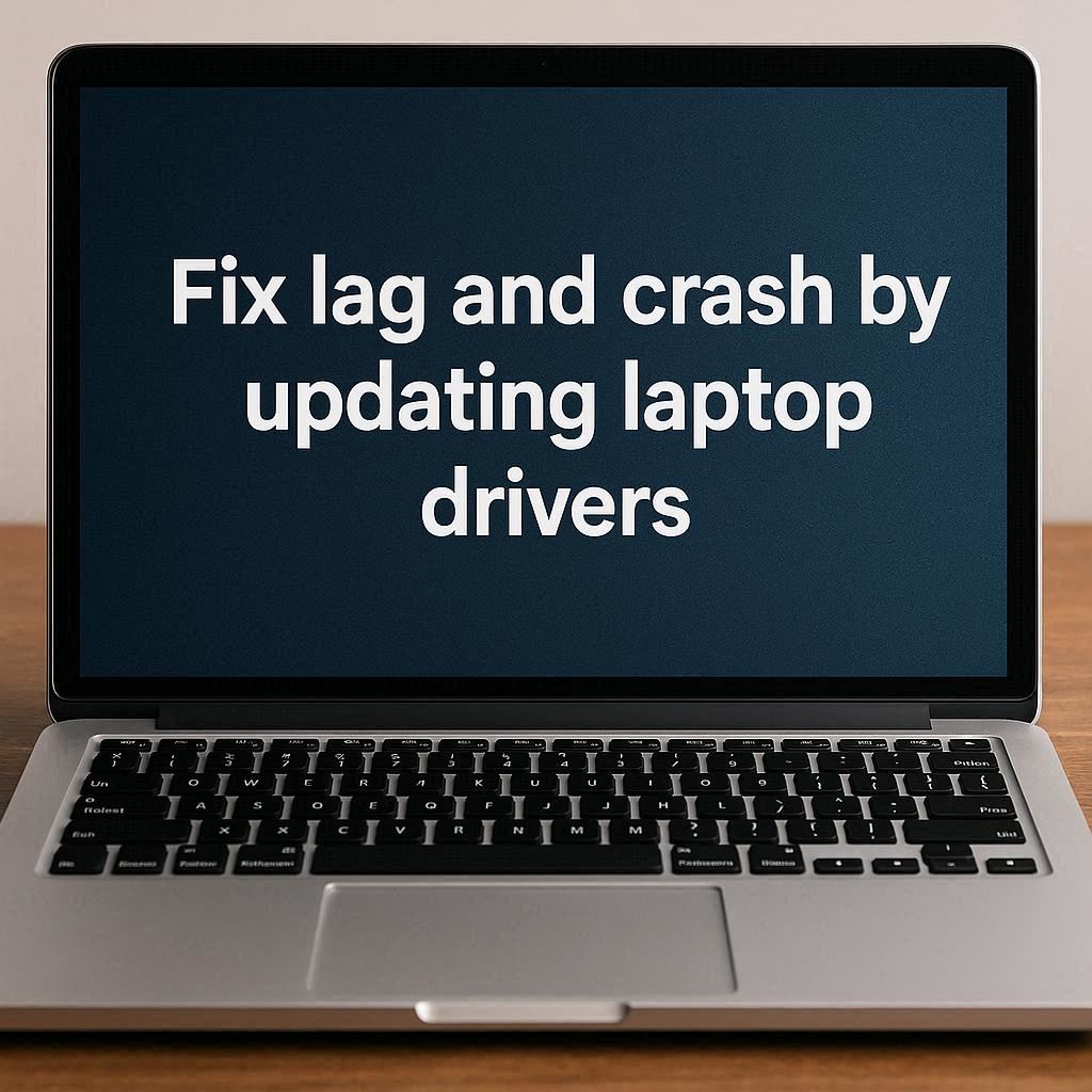 رفع لگ و کرش با بروزرسانی درایورها