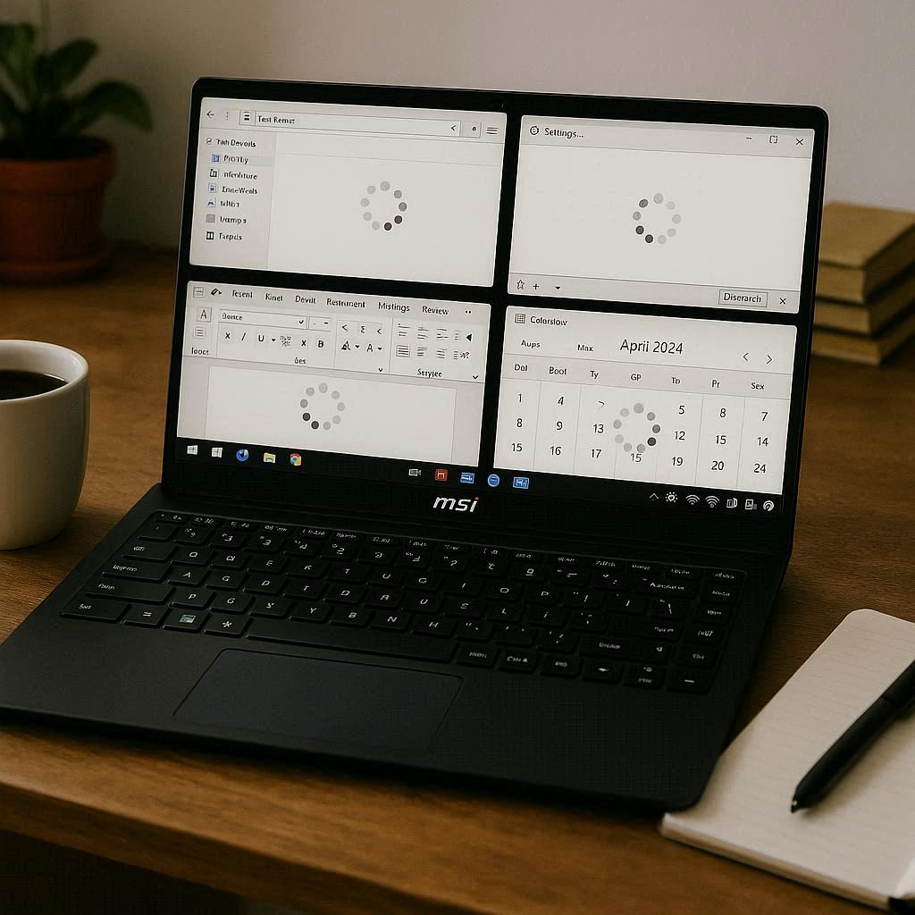 رفع کندی و هنگی لپ تاپ ام اس آی