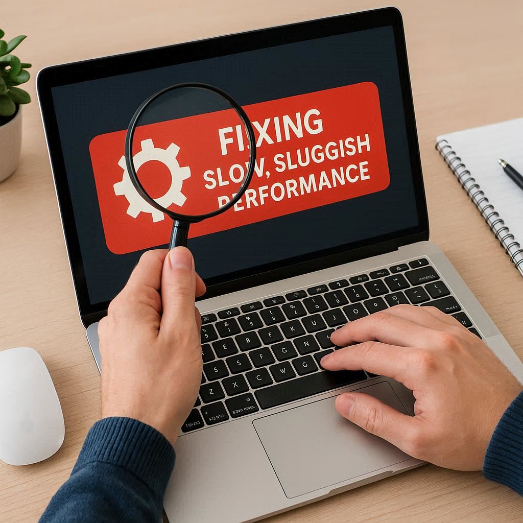 رفع کندی و هنگی لپ تاپ اپل