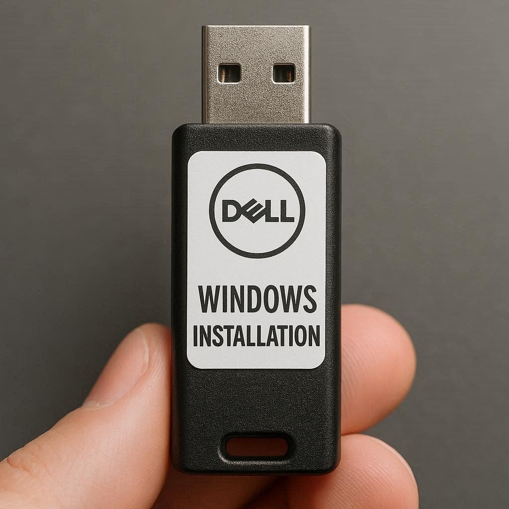 ساخت فلش بوتیبل برای نصب ویندوز لپ تاپ Dell