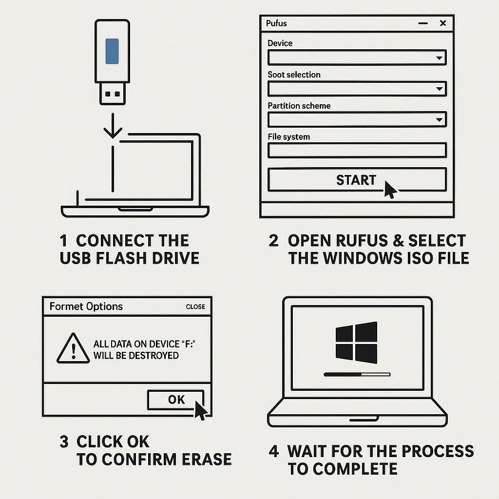 ساخت فلش بوتیبل مرحله‌ به‌ مرحله