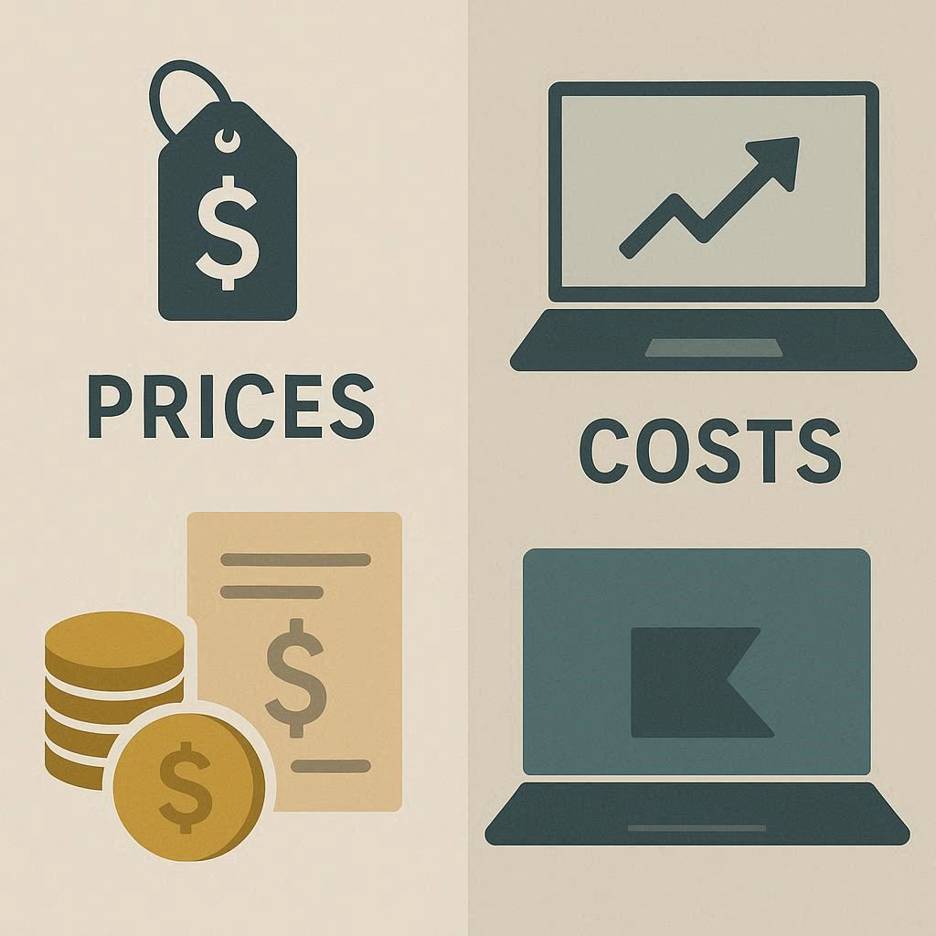 قیمت و هزینه‌های ارتقای هارد سرفیس
