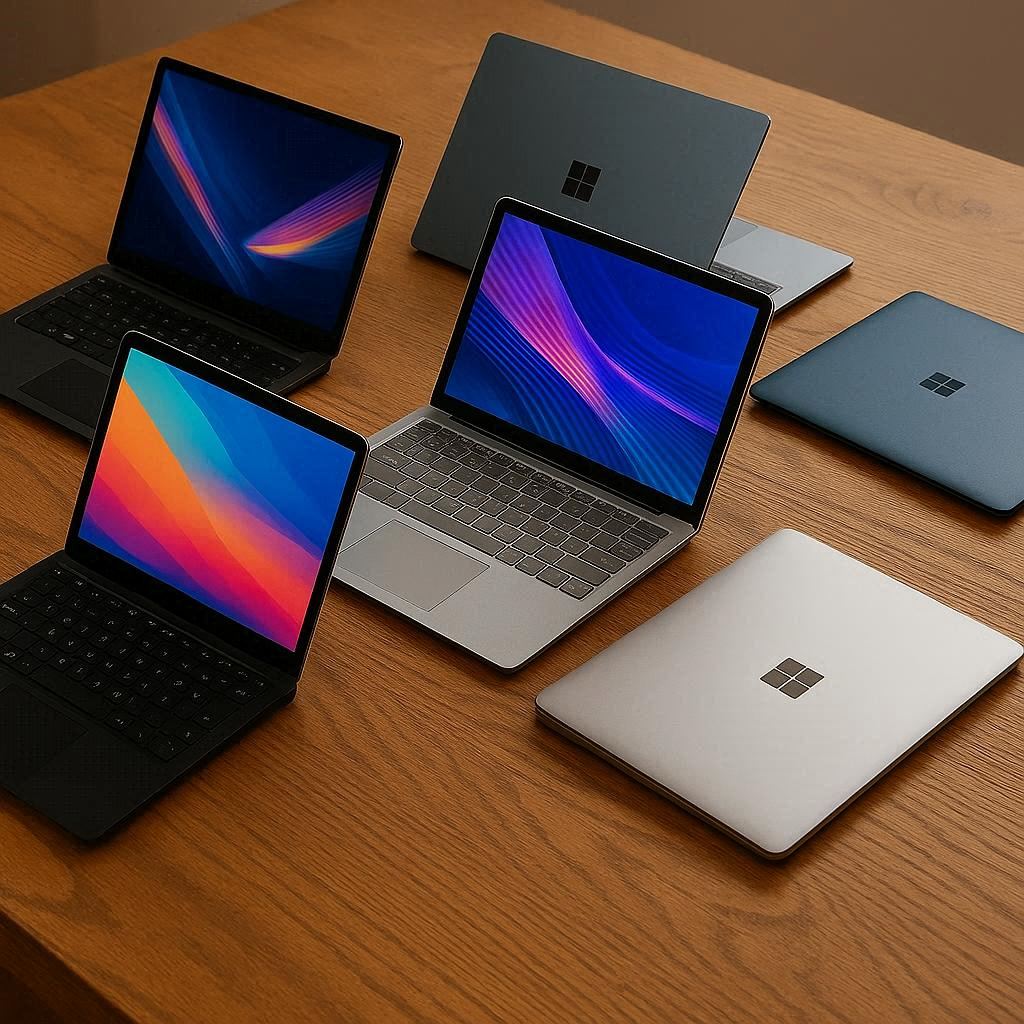 مدل‌های مختلف سرفیس با امکان ارتقا