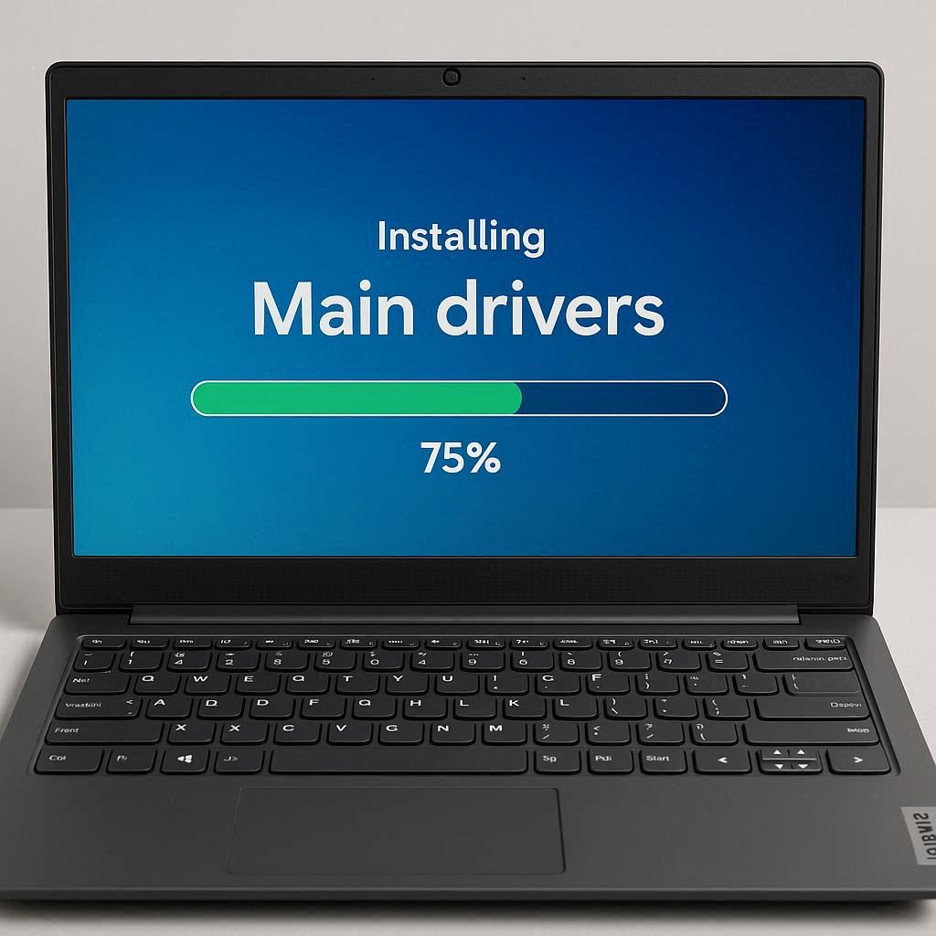 نصب درایورهای اصلی لپ تاپ لنوو