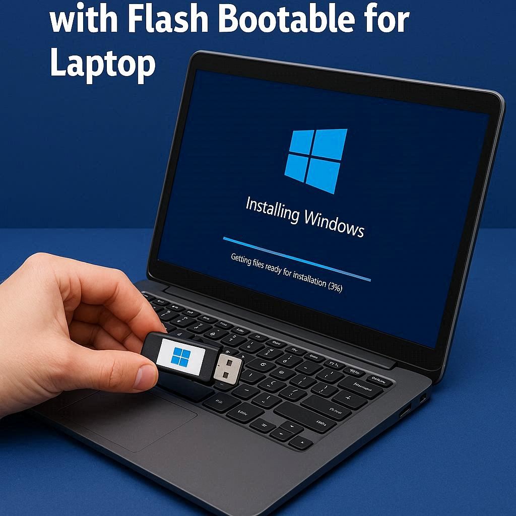 نصب سریع ویندوز با فلش بوتیبل