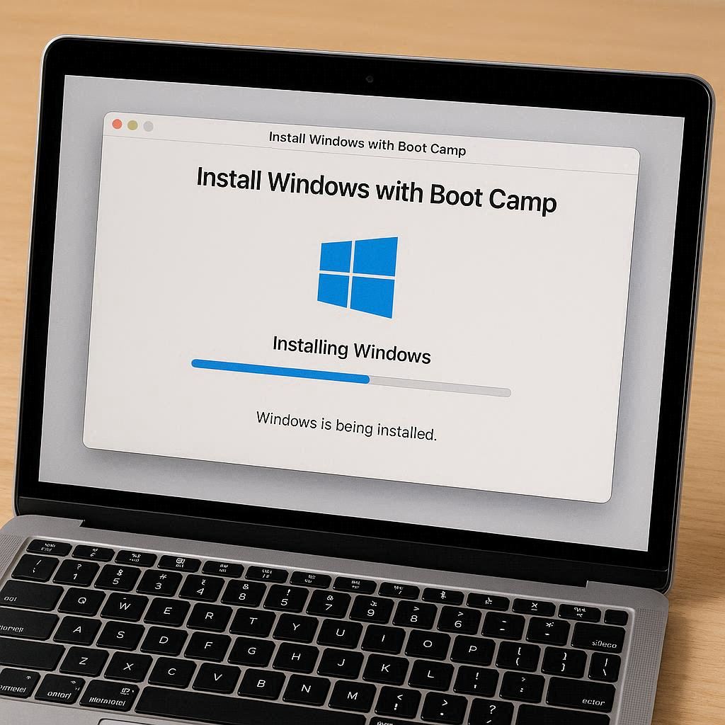 نصب ویندوز با Boot Camp در لپ تاپ مک‌ بوک