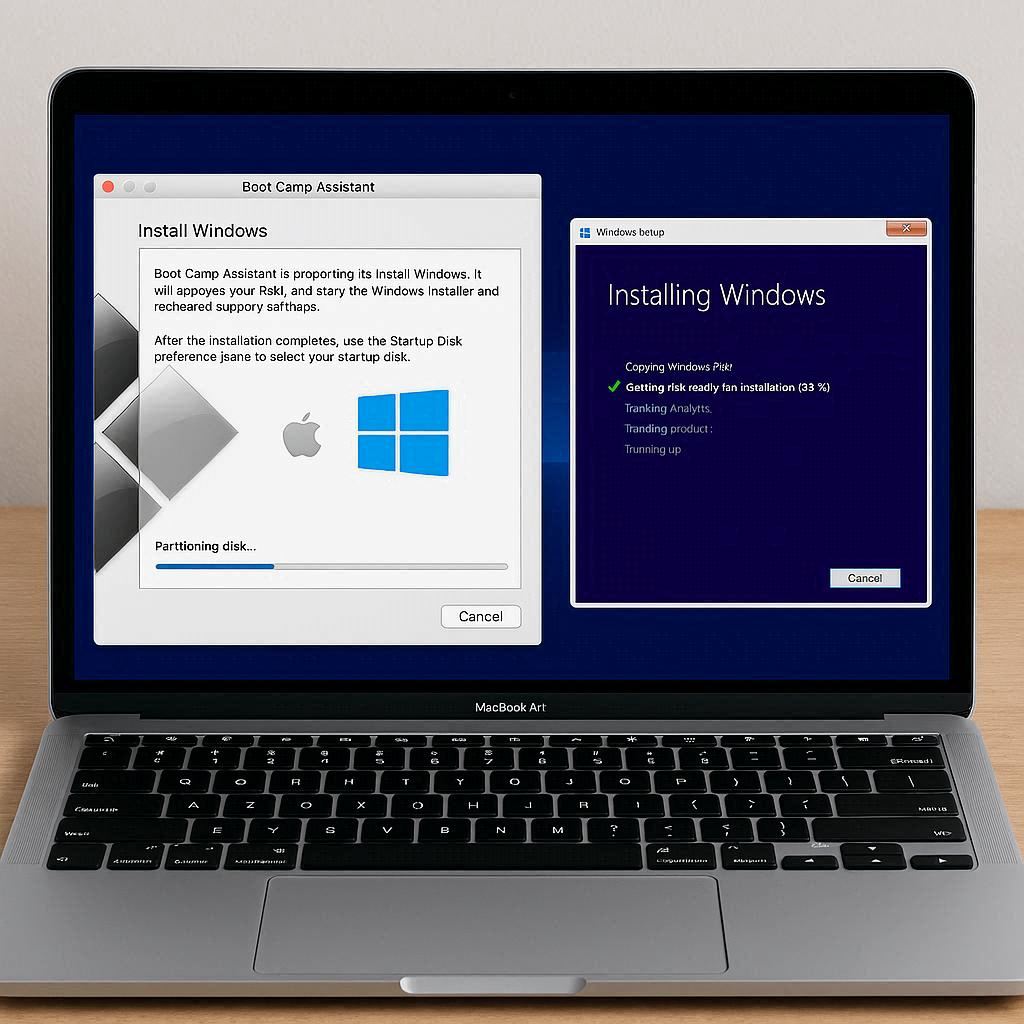 نصب ویندوز با Boot Camp در مک‌ بوک