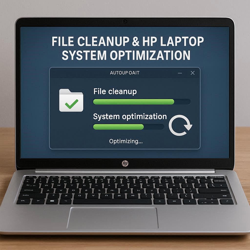 پاکسازی فایل‌ها و بهینه‌سازی سیستم