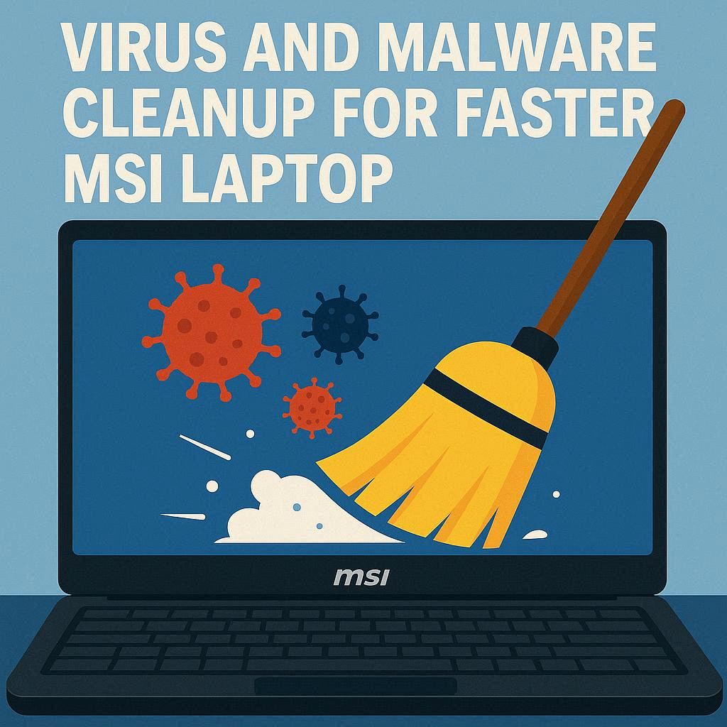 پاکسازی ویروس و بدافزار برای سرعت بیشتر MSI