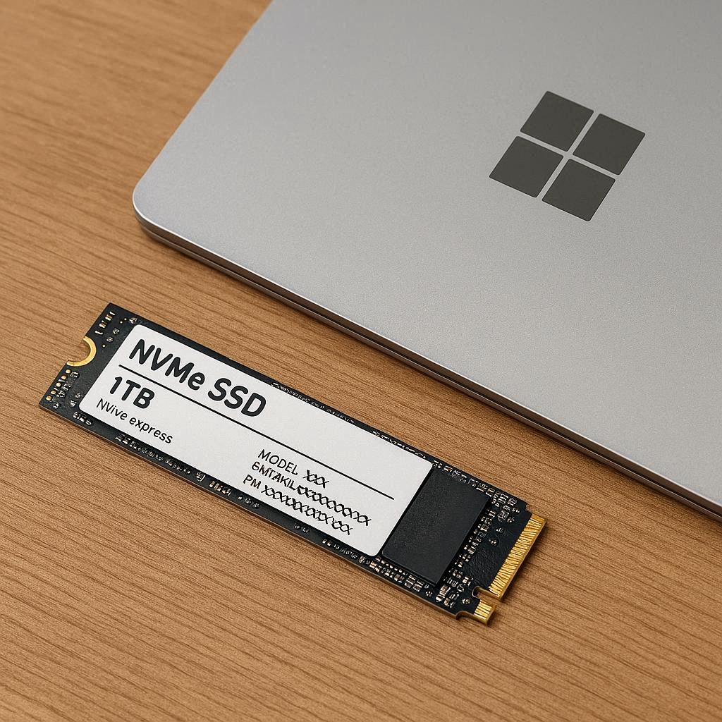 ارتقا هارد لپ تاپ سرفیس