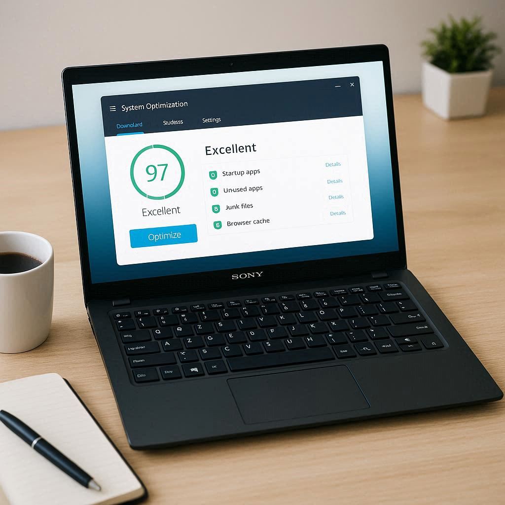 رفع کندی و هنگی لپ تاپ سونی